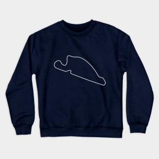 Portland International Raceway [outline] Crewneck Sweatshirt